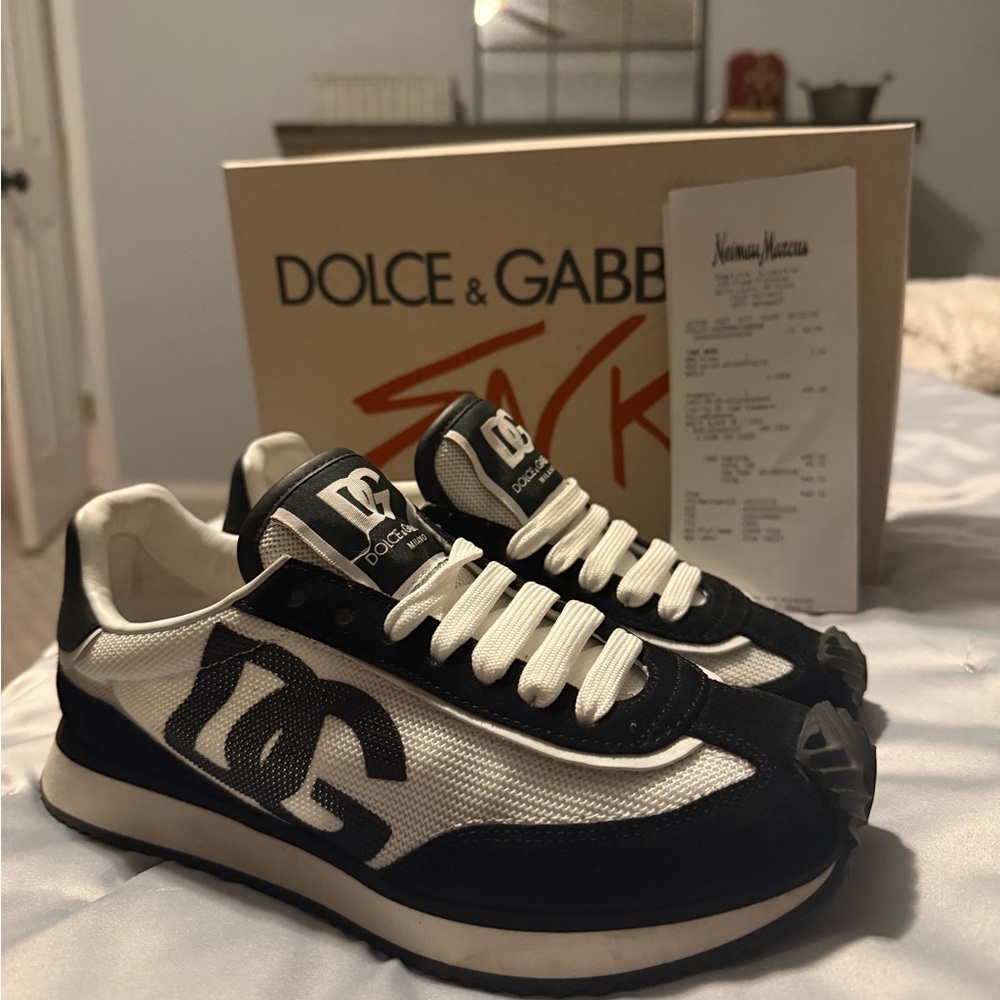 Dolce & Gabbana Monochrome Men's Sneakers